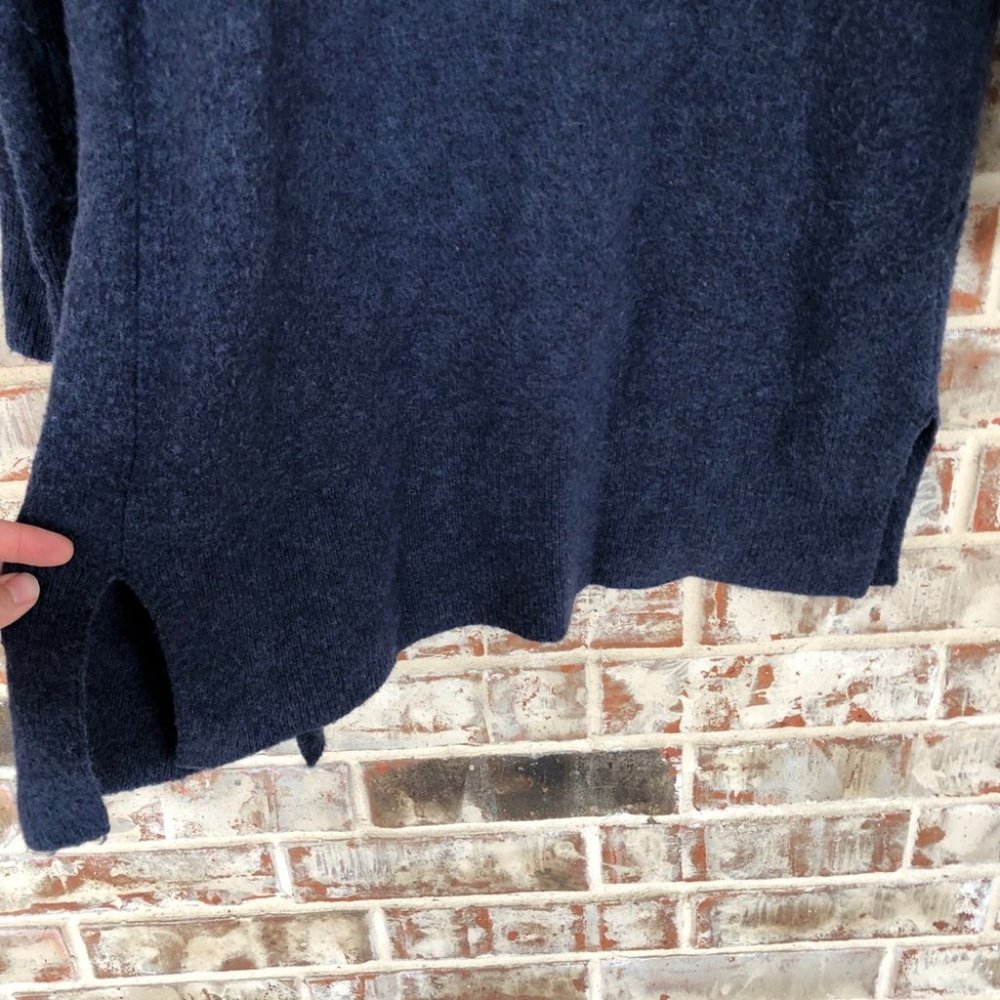Madewell Kent Cardigan Alpaca Wool SOFT Navy Blue Sweater XS - Picture 13 of 16